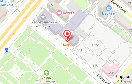 Столовая 12 блюд на улице Нурсултана Назарбаева на карте