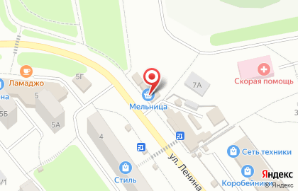Микрофинансовая компания РосДеньги на улице Ленина на карте