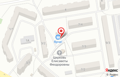 Супермаркет Ярче! на проспекте Текстильщиков на карте