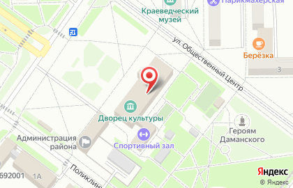 Отдел судебных приставов по Пожарскому району на карте