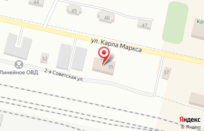 Магазин трикотажных изделий и текстиля Миратекс на 2-ой Советской улице в Зуевке на карте
