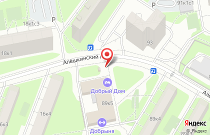 Киоск печатной продукции Антарес в Северном Тушино на карте