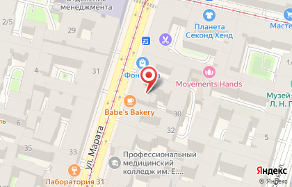Samsonov на Марата,30 на карте