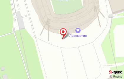 Футбольный клуб Локомотив на карте