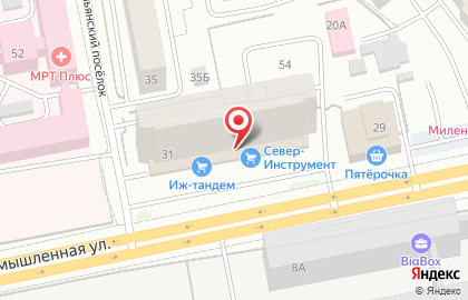 Магазин Красное & Белое в Ижевске на карте