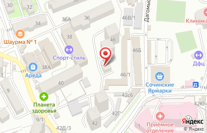 Адвокатский кабинет Горизонтова Ю.К. на карте