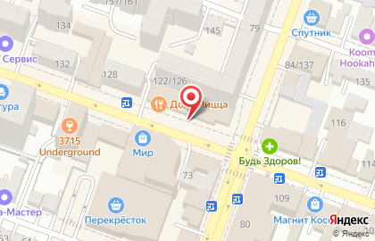 Банкомат Локо-банк на Московской улице на карте