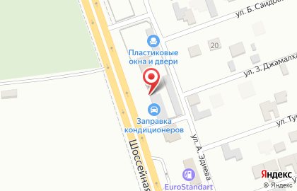 Магазин автозапчастей для иномарок на Шоссейной улице на карте