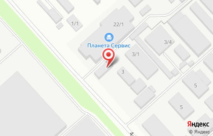 Компания Планета Сервис в Карасунском районе на карте