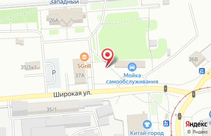 Киоск по продаже молочной продукции на площади Карла Маркса на карте