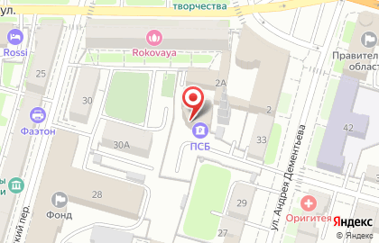 ПСБ на Новоторжской улице на карте