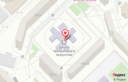 Детская школа театрального искусства в Набережных Челнах на карте