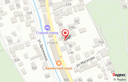 Служба по заказу легковых такси Дербент на карте