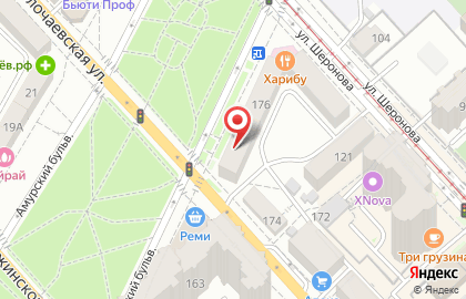 Магазин для мастеров ногтевого сервиса Nailstock на Амурском бульваре на карте