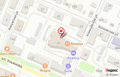 Комплекс Bezhitsa на Клинцовской улице на карте