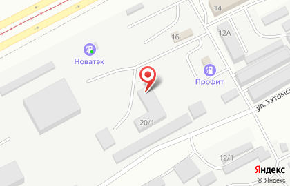 Строительная компания Аванта в Орджоникидзевском районе на карте