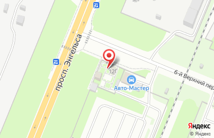 Садовый центр Зеленая Фазенда в Выборгском районе на карте