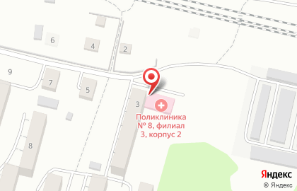 Поликлиника №8 на Минской улице на карте