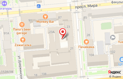 Управление экономической безопасности и противодействия коррупции, ГУ МВД России по Красноярскому краю на карте