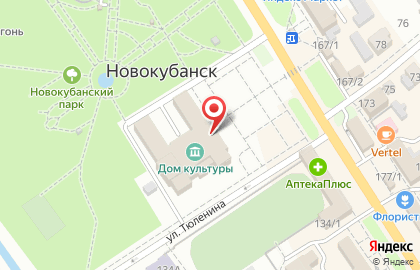 Дом культуры на Первомайской улице на карте