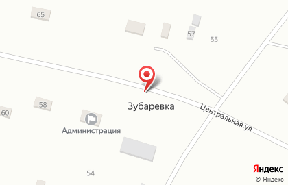 Администрация муниципального образования Зубаревский сельсовет на карте