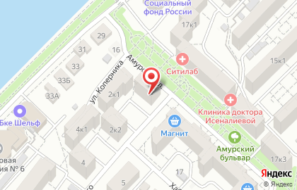 Апогей на улице Менжинского на карте