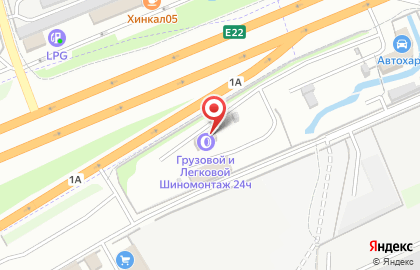Грузовая шиномонтажная мастерская Гарантсервис на карте