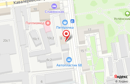 Автосервис в Тамбове на карте