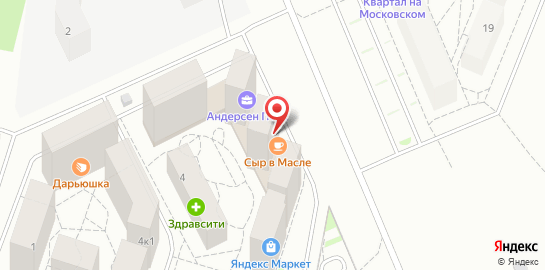 Семейная стоматология на улице Сергея Джанбровского в деревне Дударева на карте