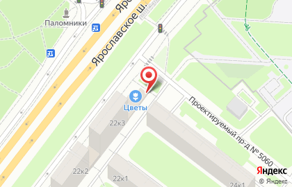 Продуктовый магазин в Москве на карте