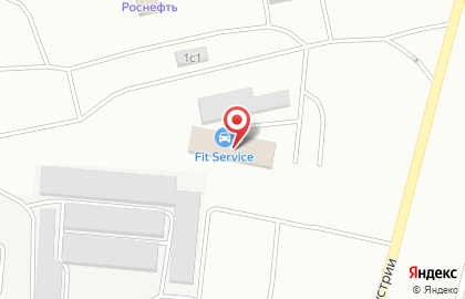 Автосервис FIT SERVICE в Падунском районе на карте