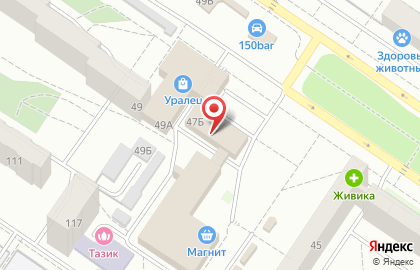 Сауна Ниагара на Волгоградской улице на карте
