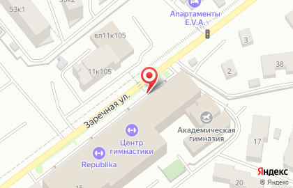 Русская шахматная школа на Олимпийской улице на карте