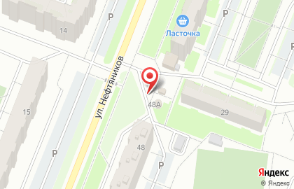 Магазин фруктов и овощей в Ханты-Мансийске на карте