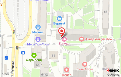 Аптека Ривьера на улице Юлиуса Фучика на карте