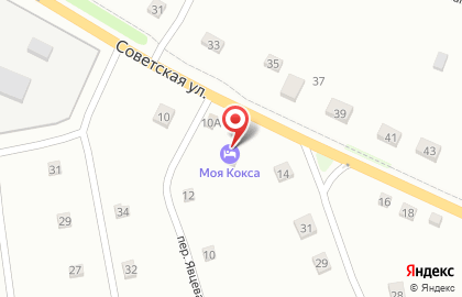 Магазин 12 стульев на Советской улице на карте