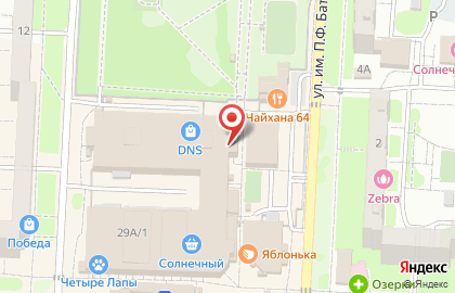 Фирменный отдел мяса птицы Ив.Курников в Ленинском районе на карте
