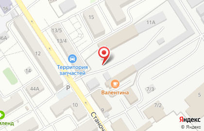 Магазин джинсовой одежды в Станочном переулке, 9 на карте