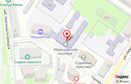 Великолукский медицинский колледж на карте
