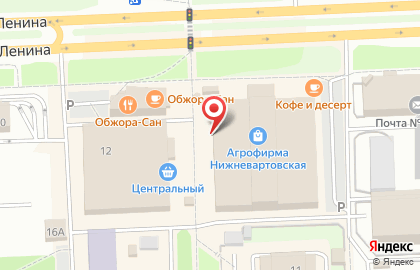 Микрокредитная компания РосДеньги в Ханты-Мансийске на карте