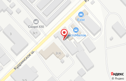 Автосервис FIT SERVICE на Кудринском шоссе в Пушкино на карте