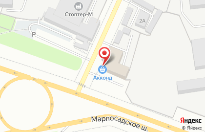 Фирменный магазин Акконд в Чебоксарах на карте