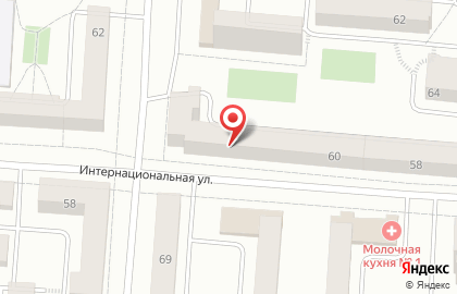 Автоградбанк на Интернациональной улице на карте