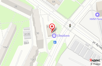 Страховая компания СберСтрахование на улице Бутлерова на карте