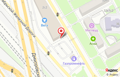 Супермаркет Billa в Москве на карте