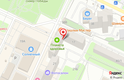 Универсальный магазин Лев на карте