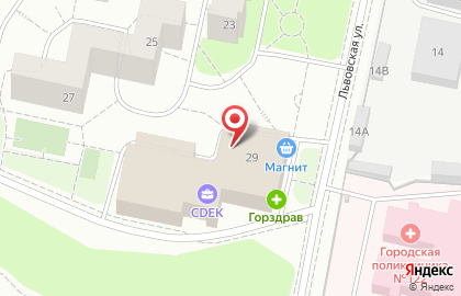 Автошкола Автопилот на Львовской улице на карте