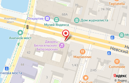 Экскурсии Петербурга на карте