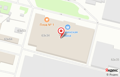 Калининская овощебаза на карте