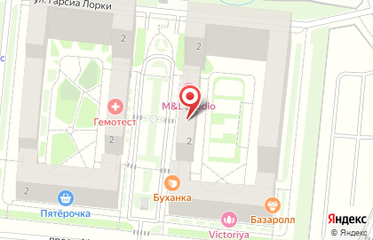 Бюро переводов Поток на карте